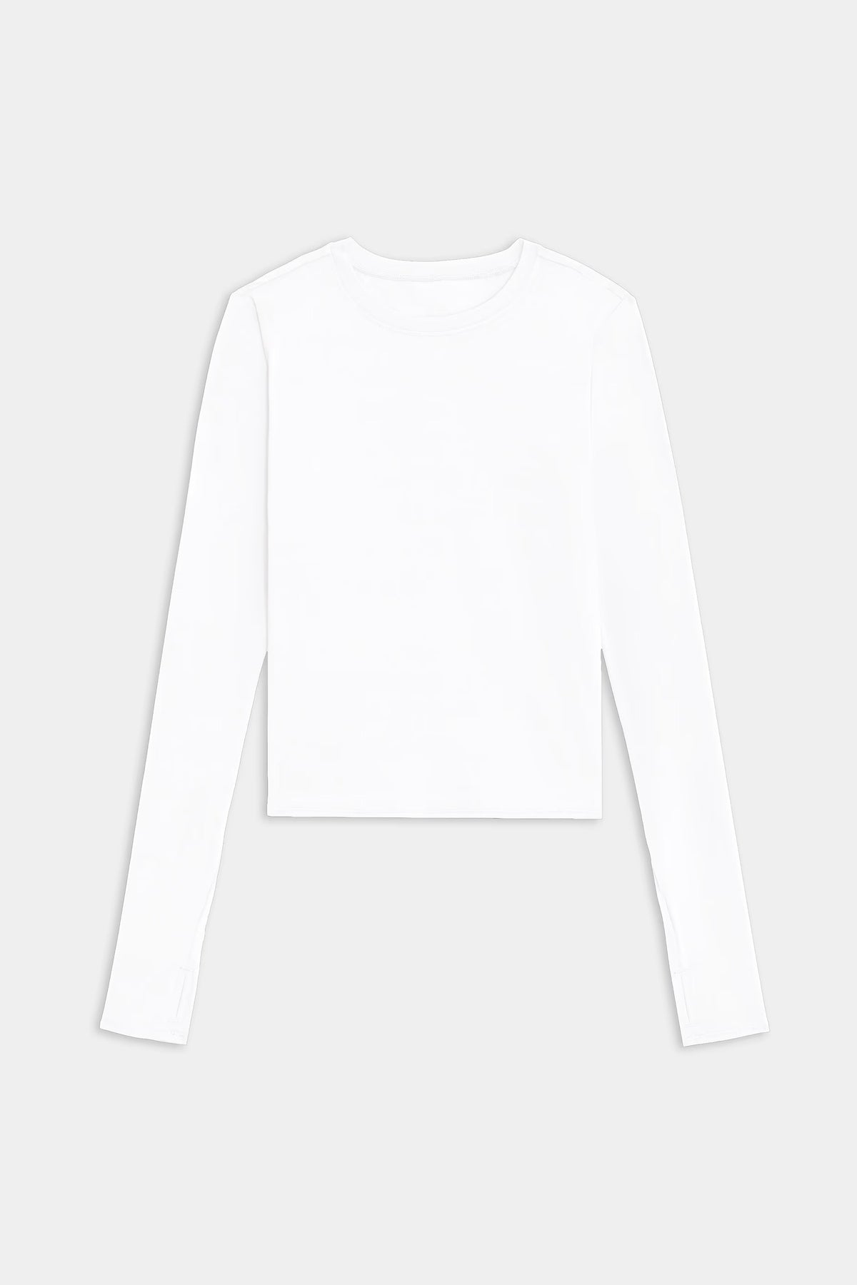 Airweight Lite Long Sleeve Waist Length White