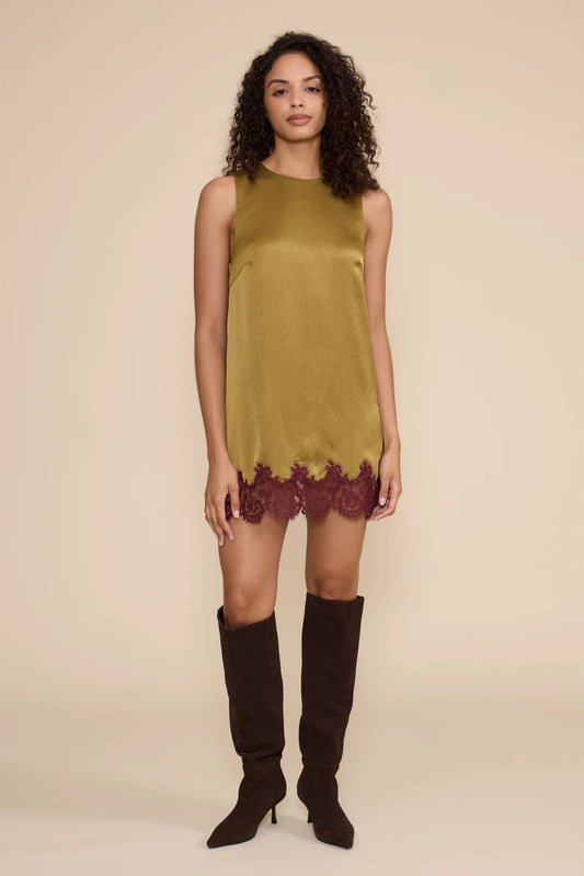 Roxy Lace Hem Dress