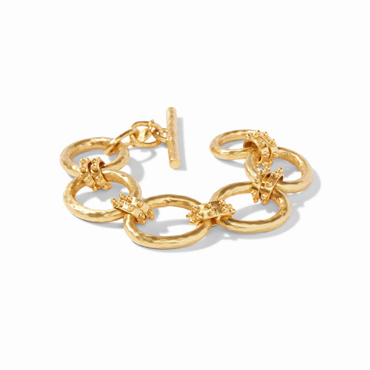 SoHo Demi Link Bracelet all gold julie vos