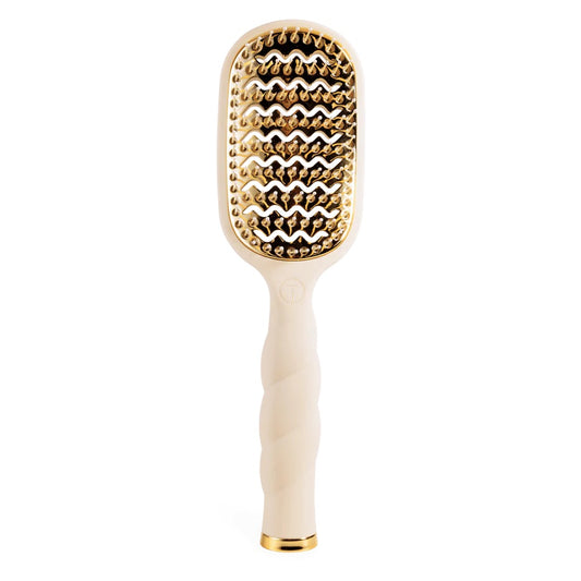 Vented Hair Brush - Tan