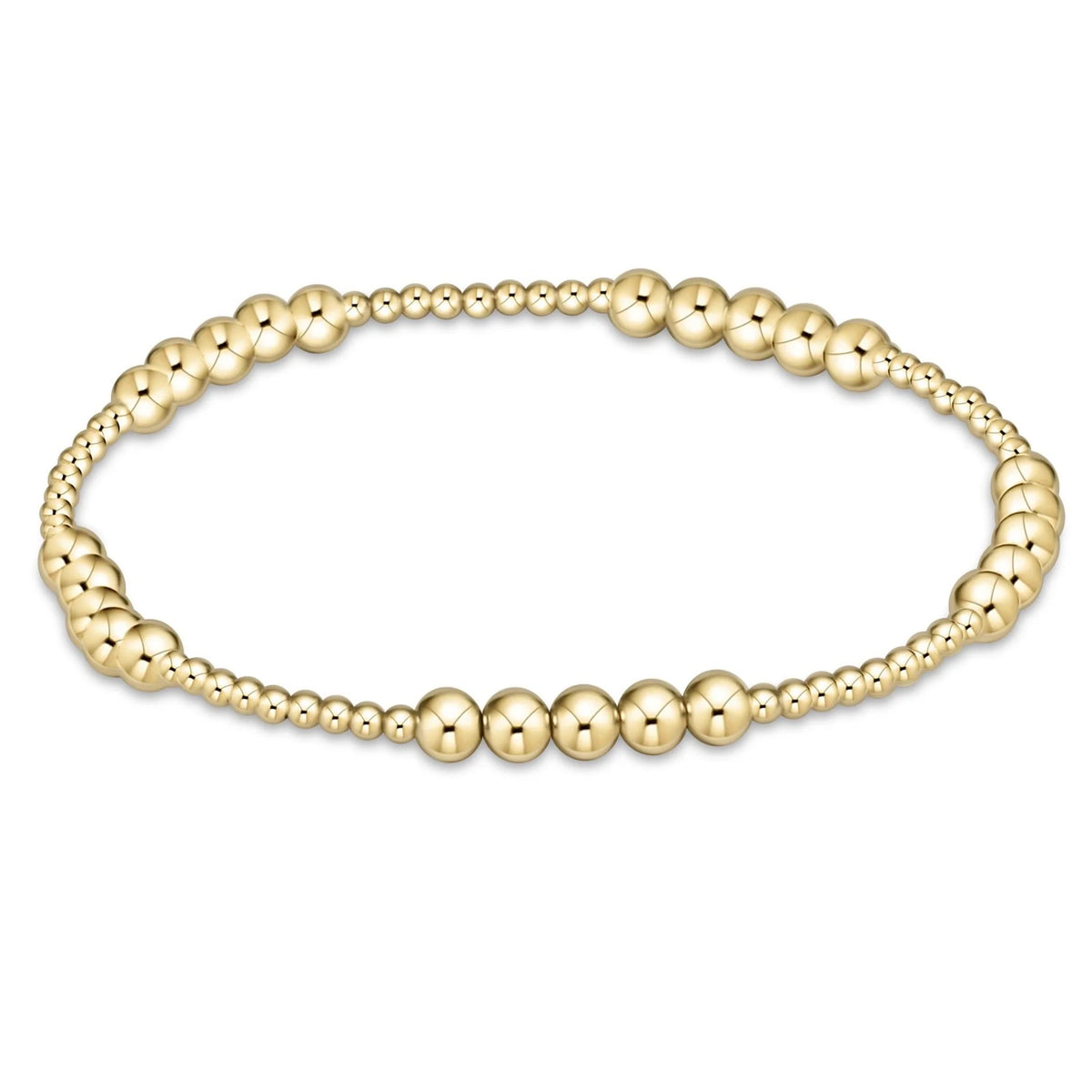 blissful gold 4mm bracelet