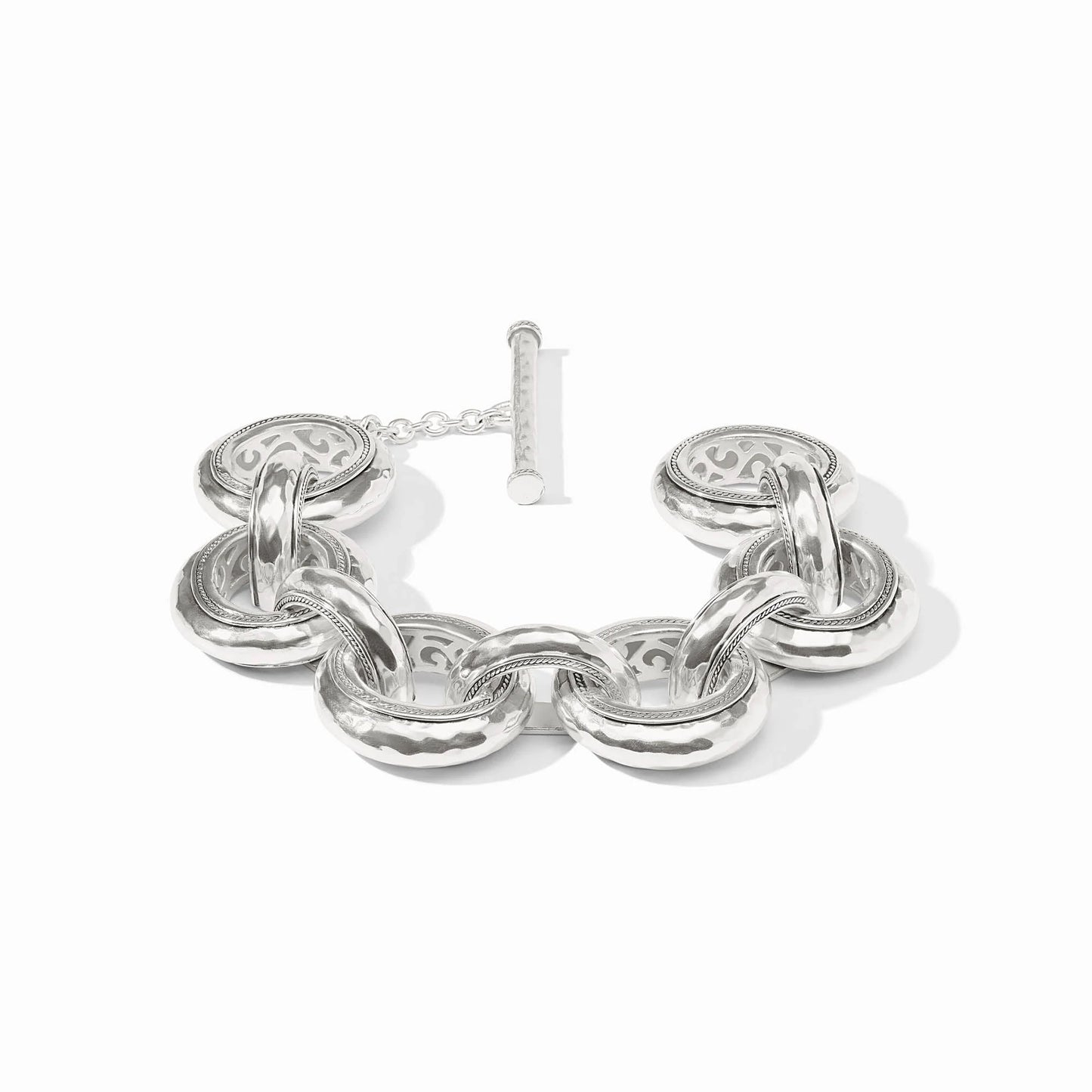 Cannes Link Bracelet - Silver