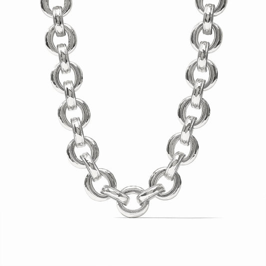 Cannes Demi Link Necklace - Silver