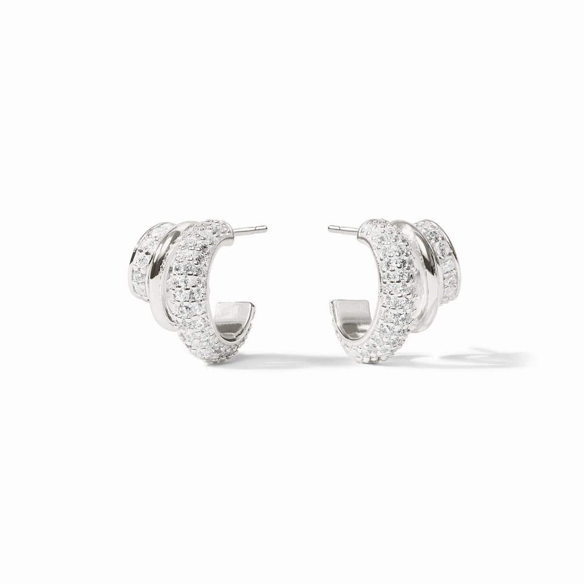 Stardust Triple Hoop Silver Julie Vos