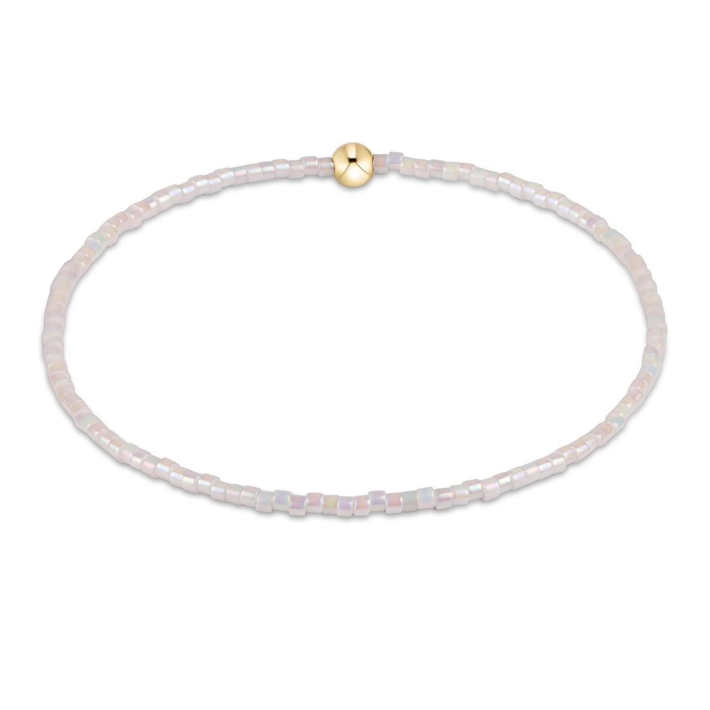 egirl hope classic bracelet - silky white
