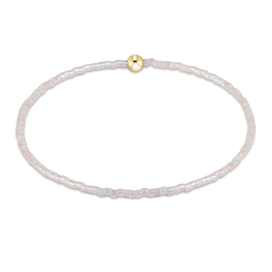egirl hope classic bracelet - silky white