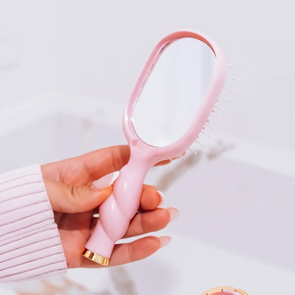 Mini Detangler Hairbrush for Medium Hair