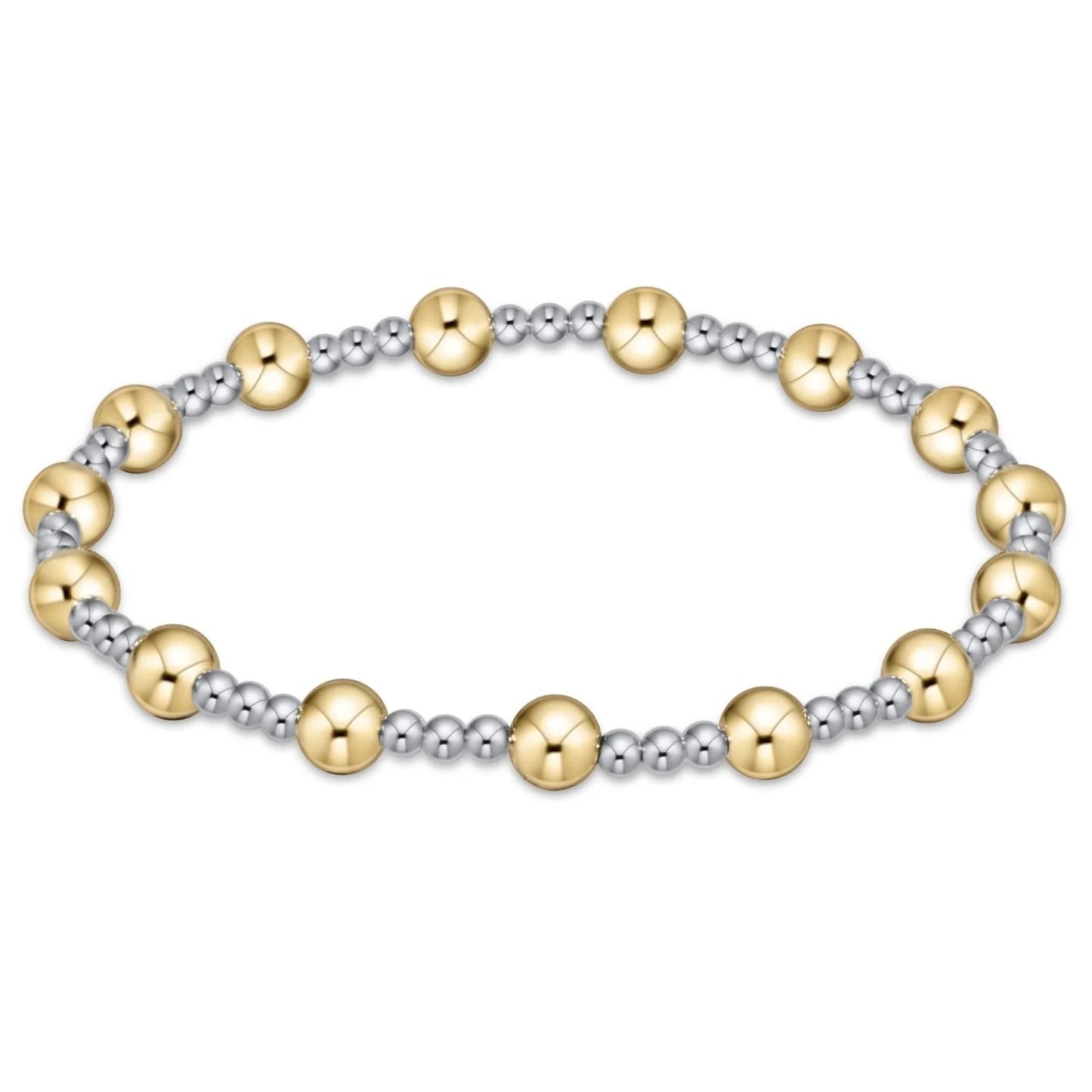 sincerity mixed metal 5mm bracelet