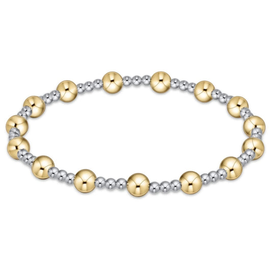 sincerity mixed metal 5mm bracelet