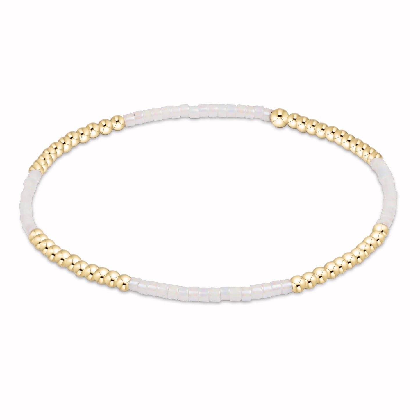 hope blissful bracelet - silky white