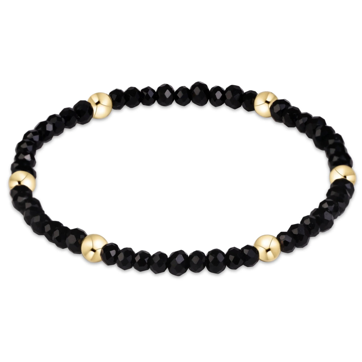 gameday flirty presence bracelet - black standard enewton