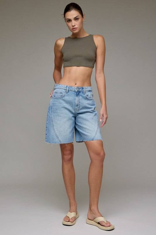 Alyx Medium Wash Baggy Shorts