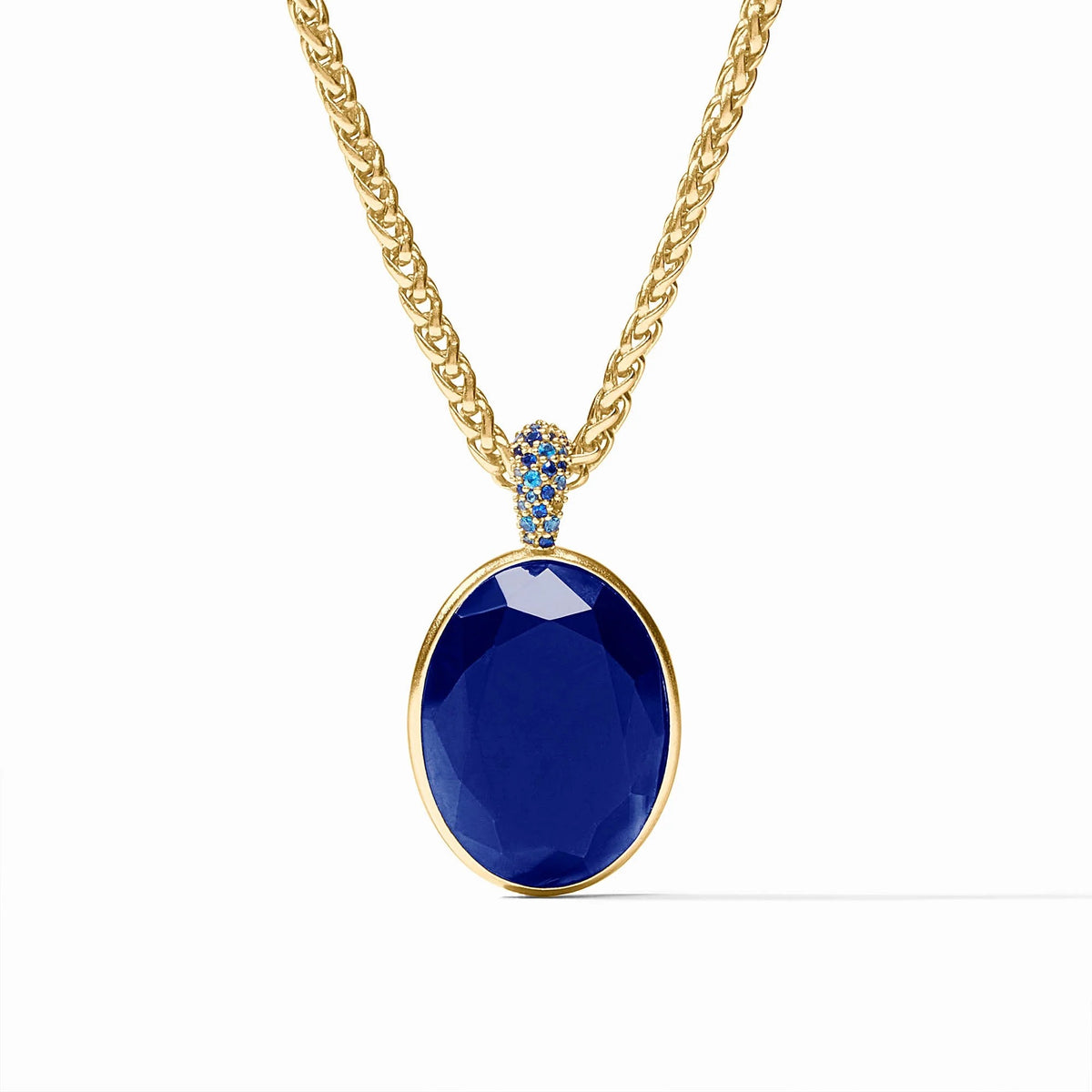 Stardust Statement Necklace Gold Julie Vos