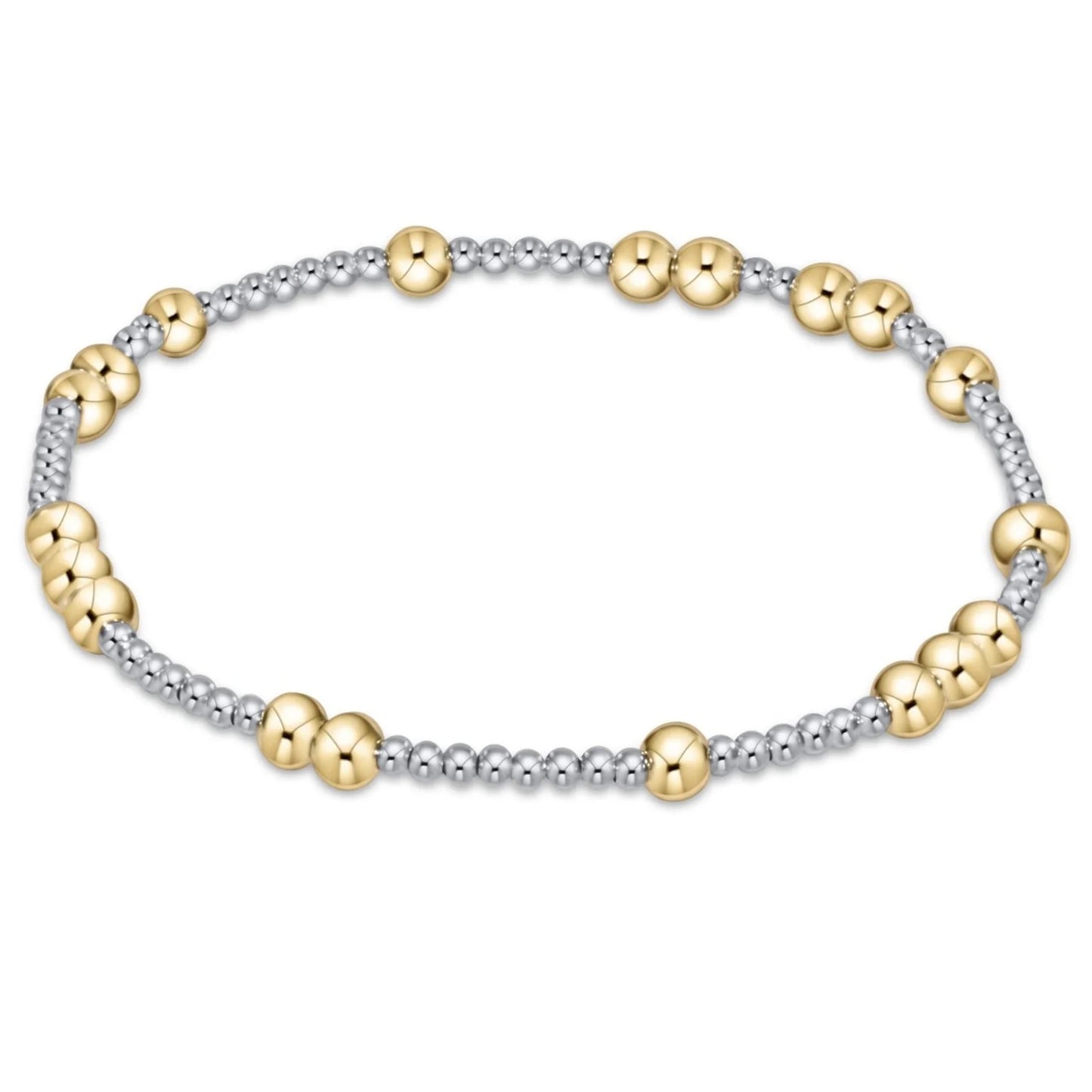 hope unwritten mixed metal 4mm bracelet