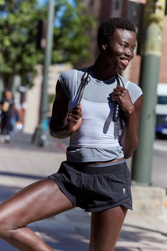 Free People On The Go Run Shorts