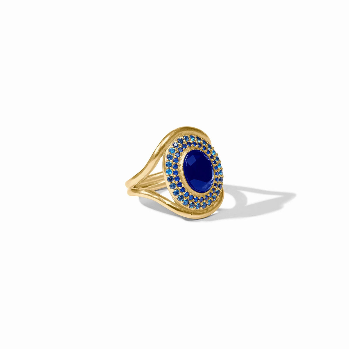 Stardust Statement Ring Gold Julie Vos