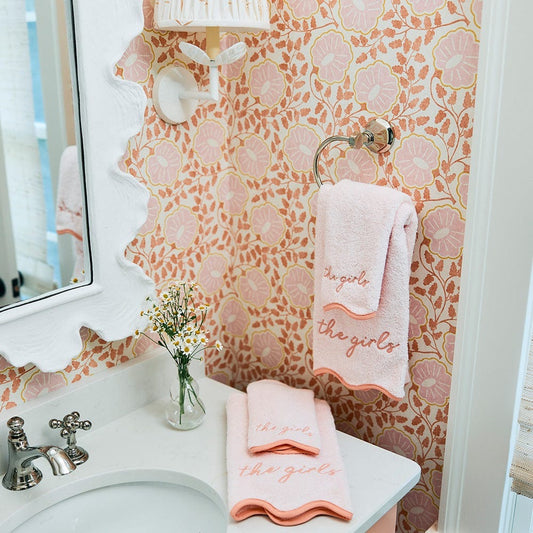 Scallop Hand Towels (pair)