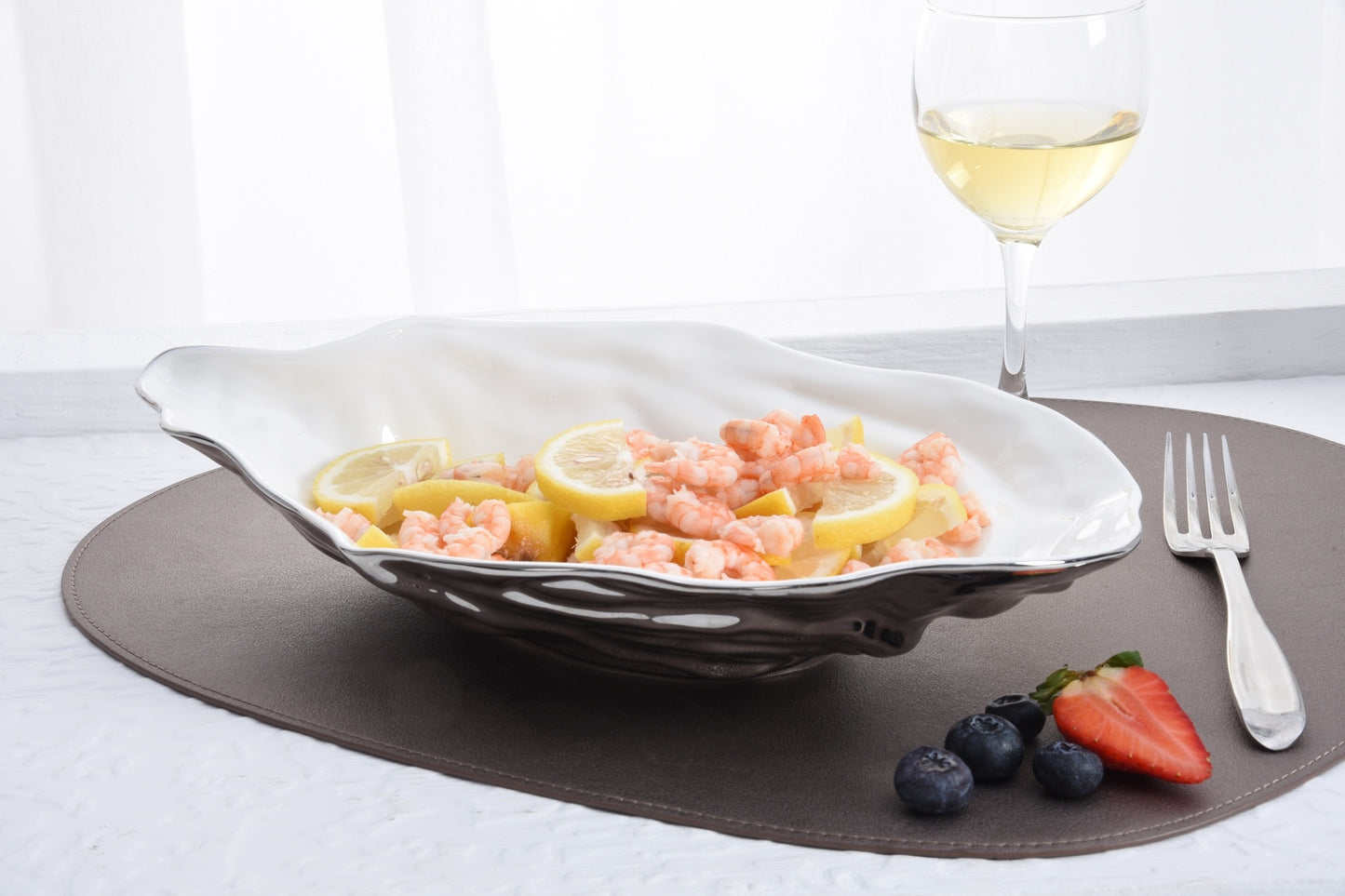 Oyster Bowls Silver