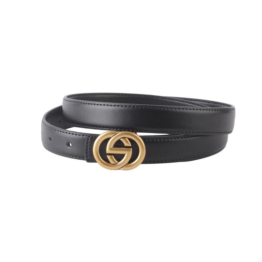 Stitched Clean Belt Intelocking Buckle