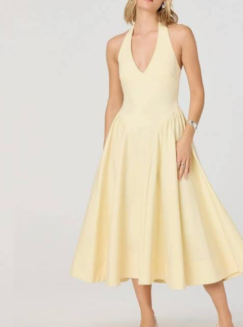 Meana Dress Lemon