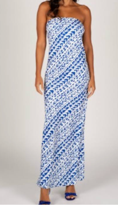 Cobalt Trail Maxi Dress