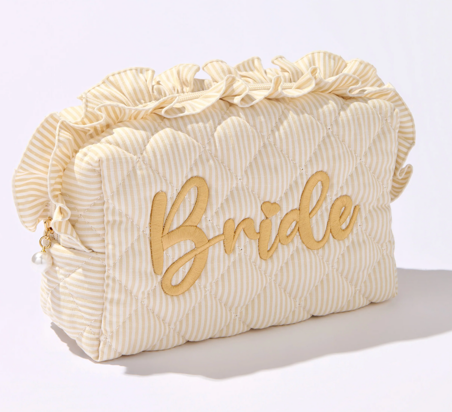 Ruffle Bling Large Pouch