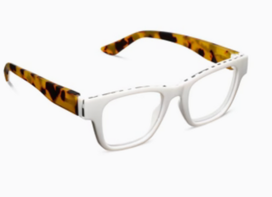 Bernadette - White/Tokya Tortoise
