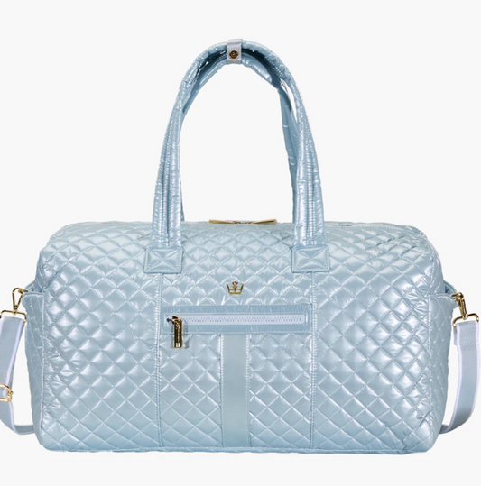 Oliver Thomas 24+7 Weekender Duffle Sky Blue Metallic