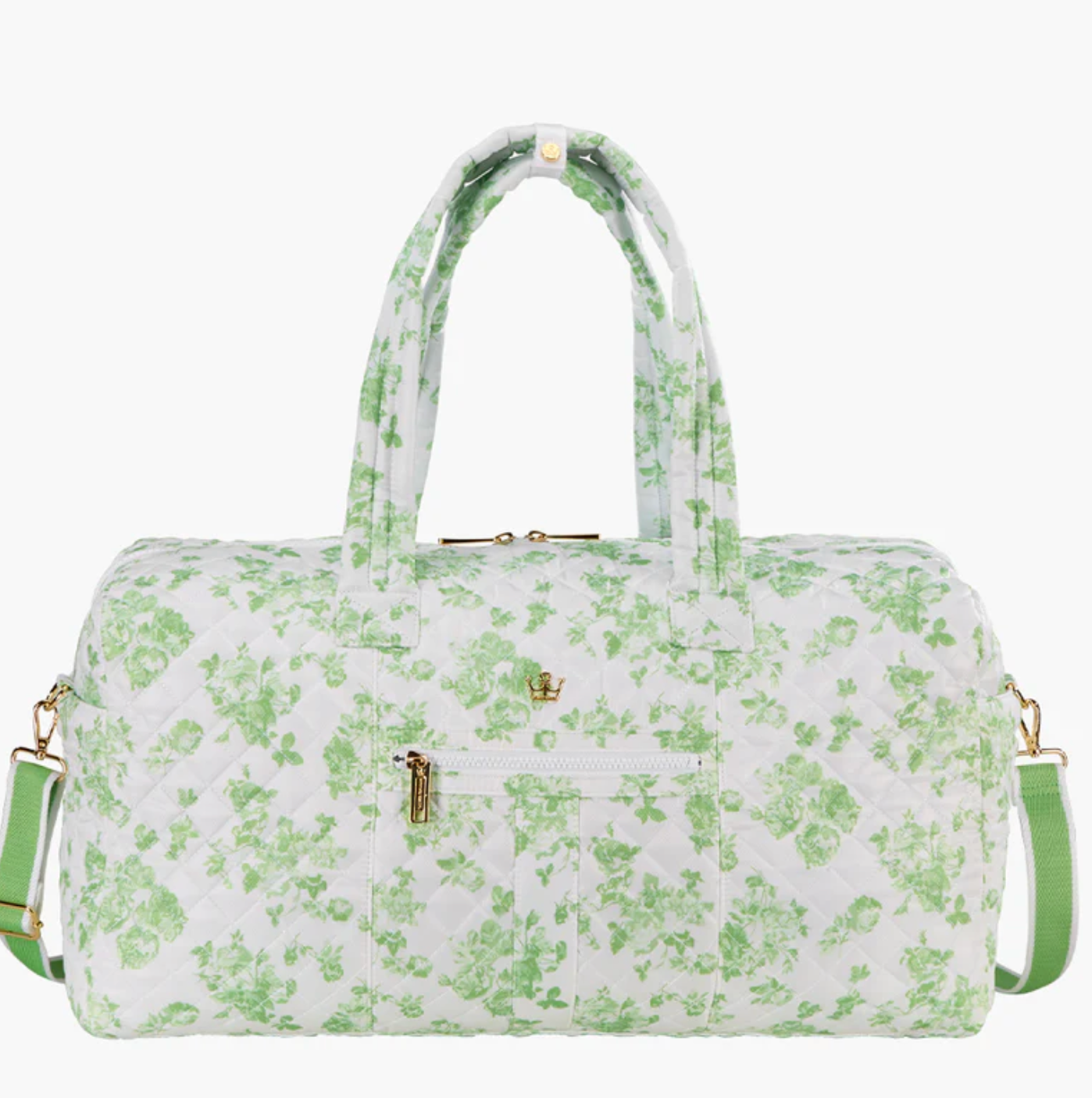 Oliver Thomas 24+7 Weekender Duffle Lt. Green Floral