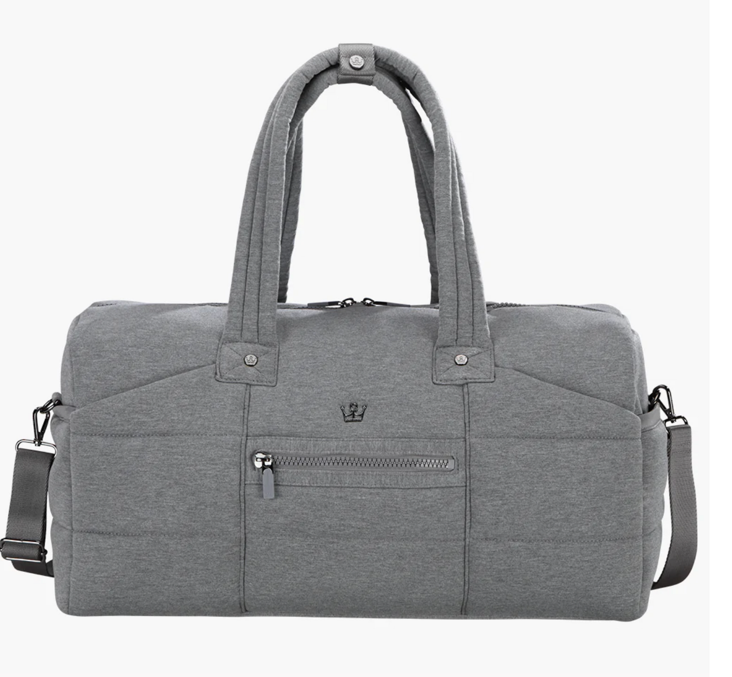 Oliver Thomas Cuddle Knit Weekender Duffle Grey Heather