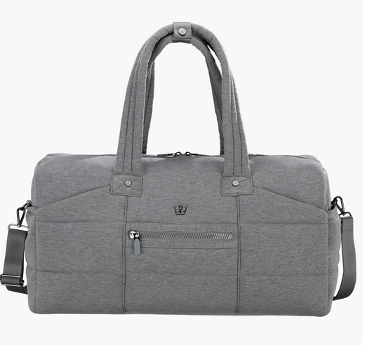 Oliver Thomas Cuddle Knit Weekender Duffle Grey Heather
