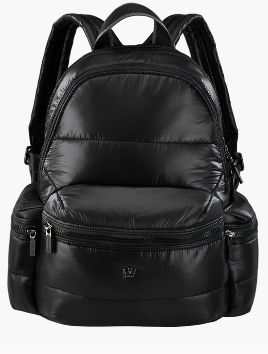 Mega Fluff Laptop Backpack Black