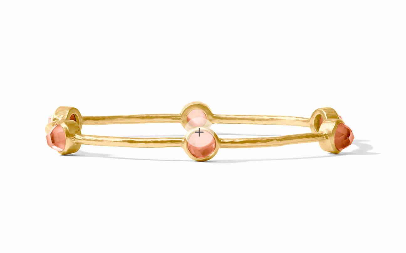 Milano Luxe Bangle Iridescent Melon