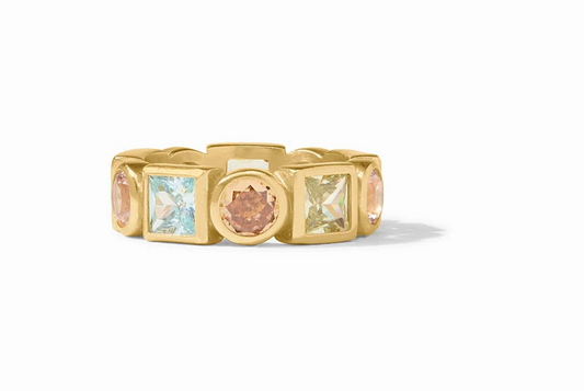 Jolie Ring - Gold - Multi Stone