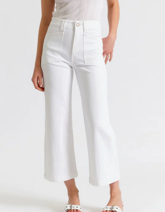 Valley Girl Wide Leg in Lamb