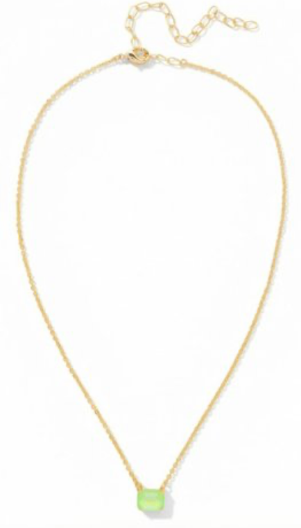 Octavia Single Crystal Pendant Necklace - Sorrelli Jewelry