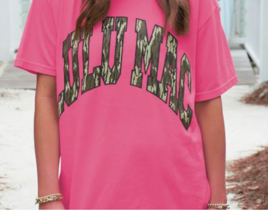 Lulu Mac Hot Pink Camo