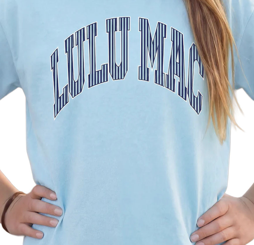 Lulu Mac Blue Stripe