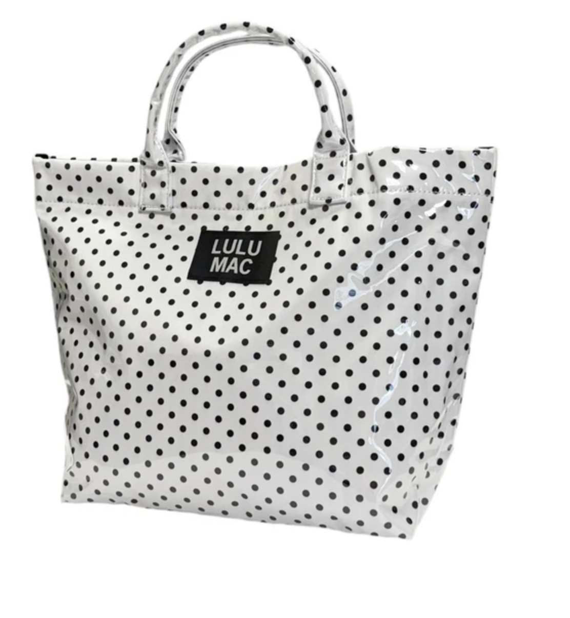 Lulu Mac Tote Bag Black/White