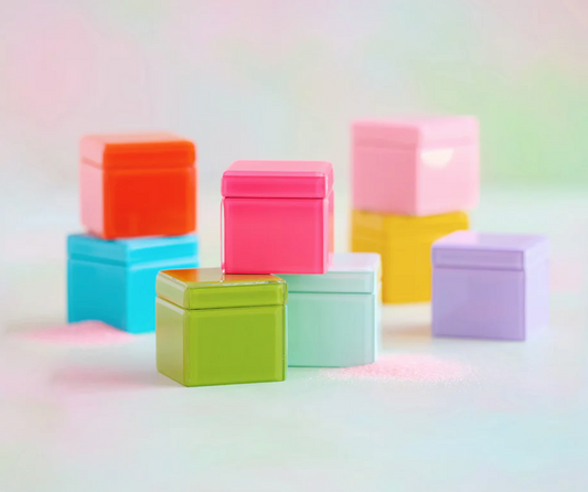 Rainbow Glass Box