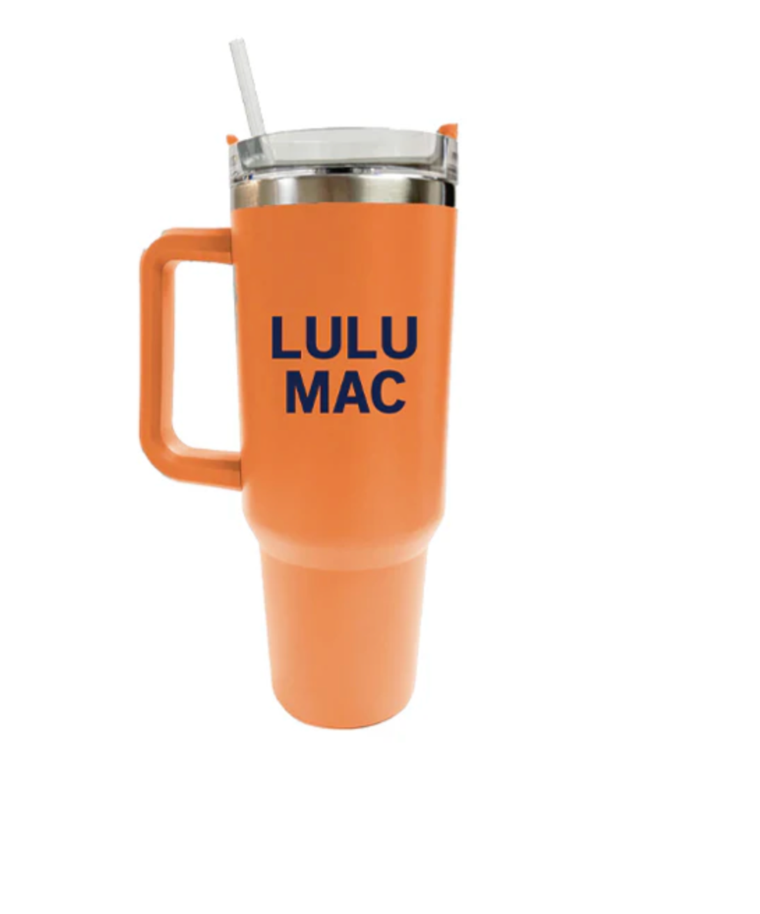 Tumbler Orange with Navy
