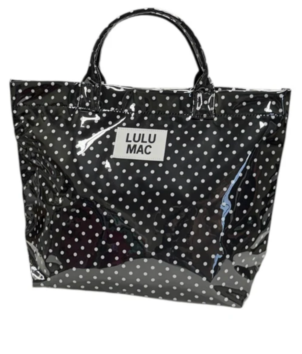 Lulu Mac Tote Bag Black/White