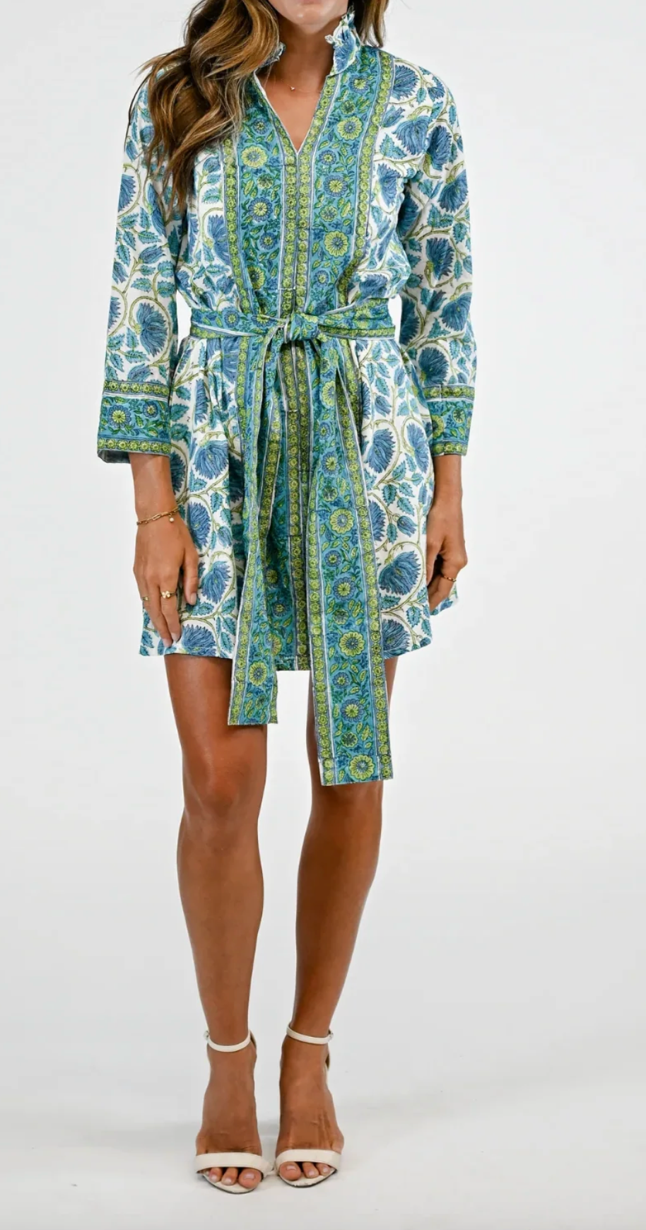 VICTORIA DUNN French Quarters Dress | Blue Lotus