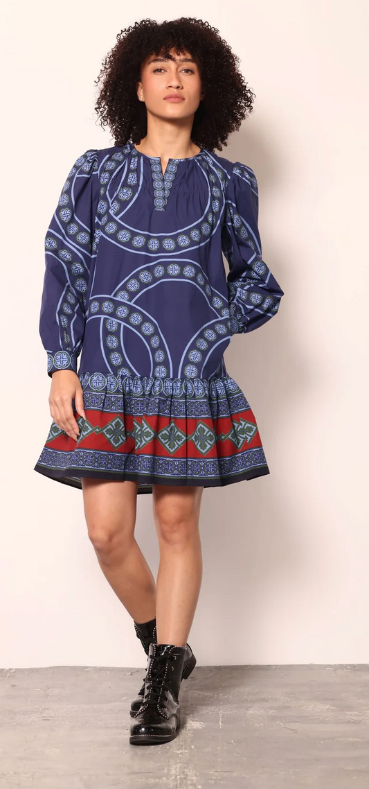 VINTAGE CIRCLES OLLIE DRESS
