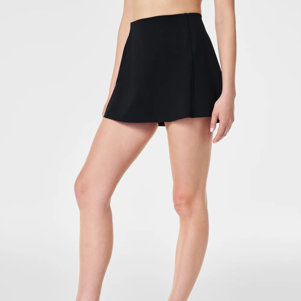 The Get Moving Core Luxe Skort Black