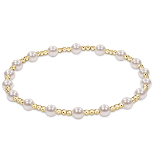 egirl sincerity pearl 4mm bracelet
