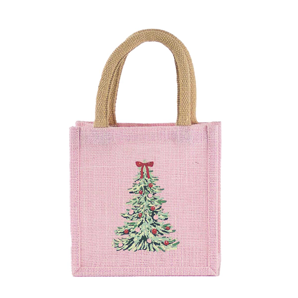 Pink Tree Petite Tote