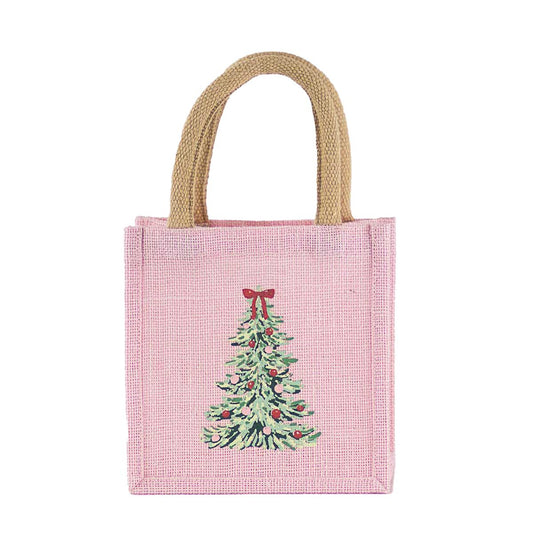 Pink Tree Petite Tote