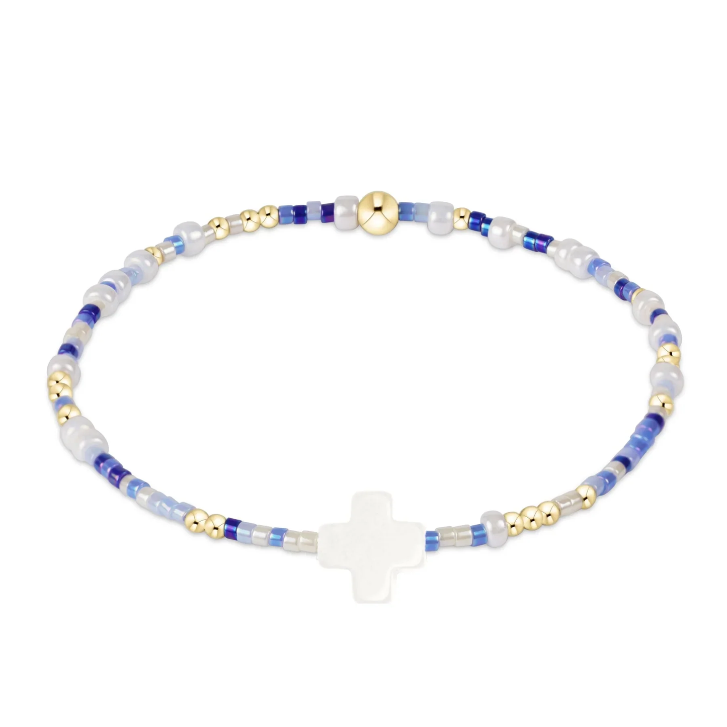 Signature Cross Hope Smurf Bracelet