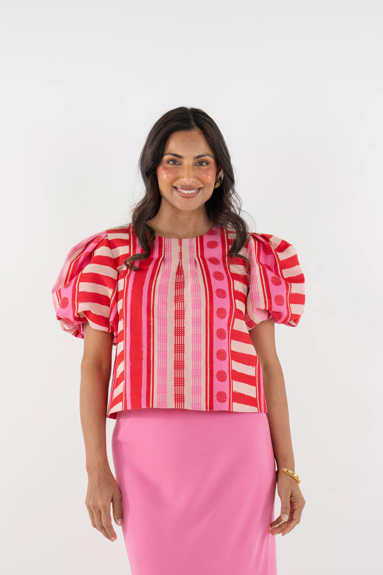 Emily McCarthy Jane Top Peach Jubilee